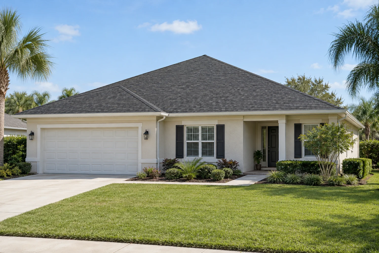 Example roofing appearance